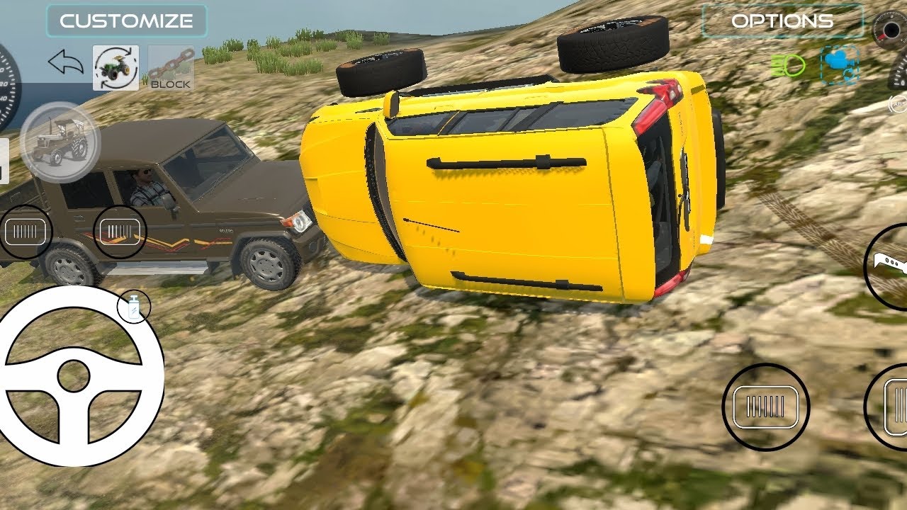 Camper ko thokne ke chakkar mein Scorpio palat chuki hai #YouTube video#video 