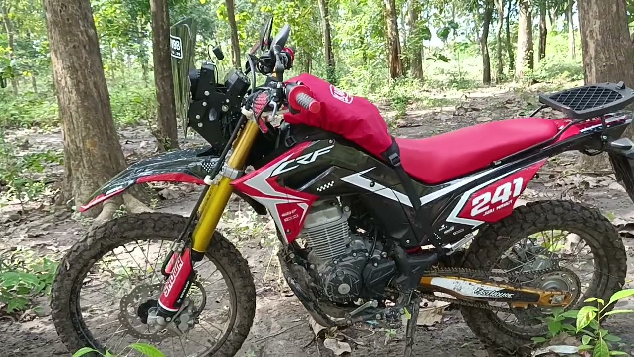 @solo track1 #crf 150 l modif semi rally bag 2