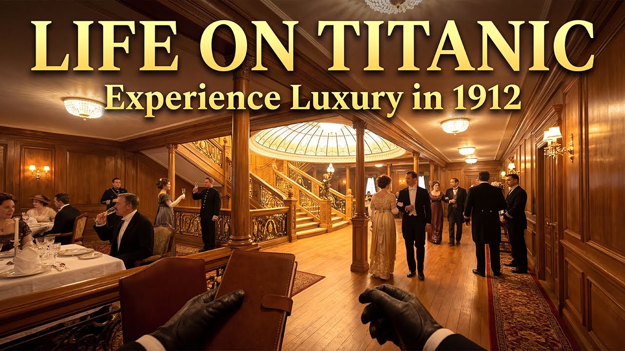 Life on the Titanic in 1912 | Feel Yourself There | Immersive AI Film