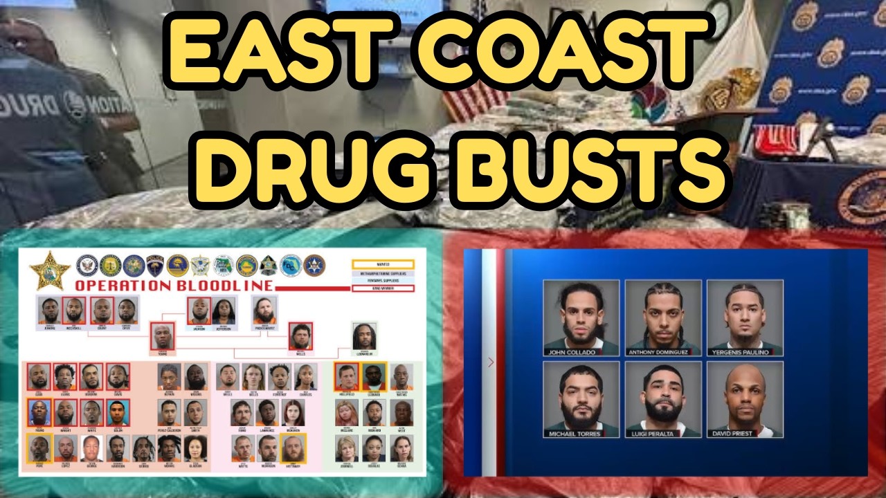 East Coast Drug Busts: The Biggest Federal Raids Across America