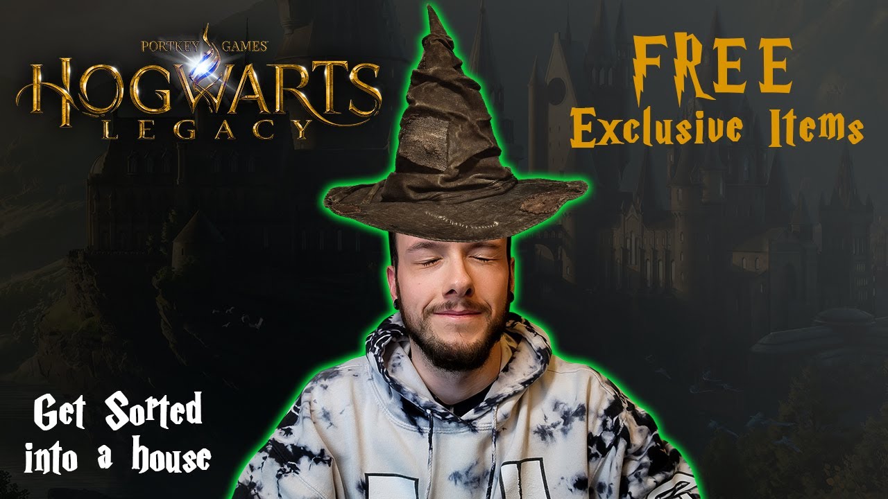 Hogwarts Legacy FREE EXCLUSIVE ITEMS! Get sorted into your house and get your wand TODAY!
