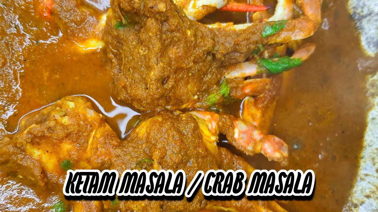 Ketam Masala / Crab Masala #masalacrab #ketammasala #spicycrab #seafooddelight #spicyindianfood