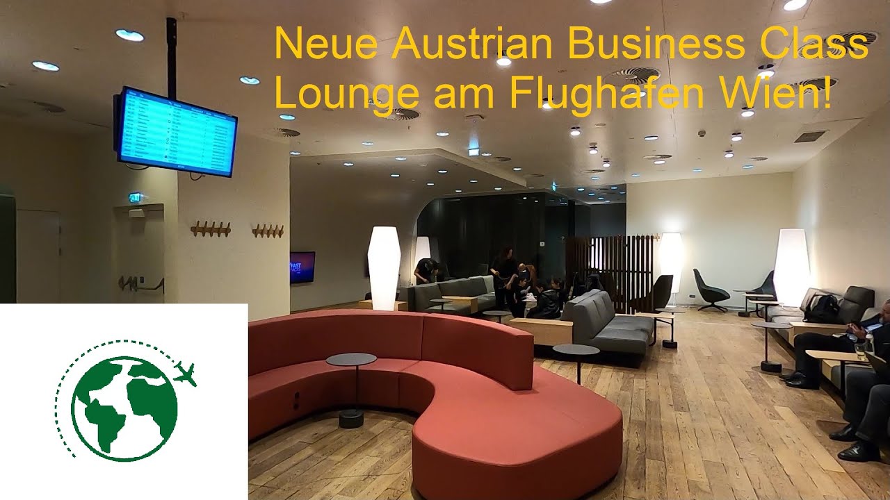 Neue Lounge in Wien! Austrian Airlines Airbus A320 Business Class VIE-FRA