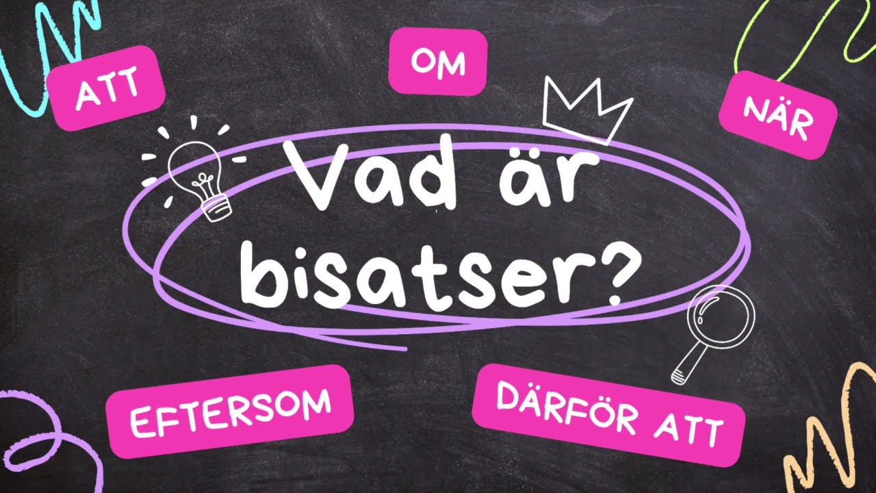 Bisatser och Subjunktioner - En introduktion
