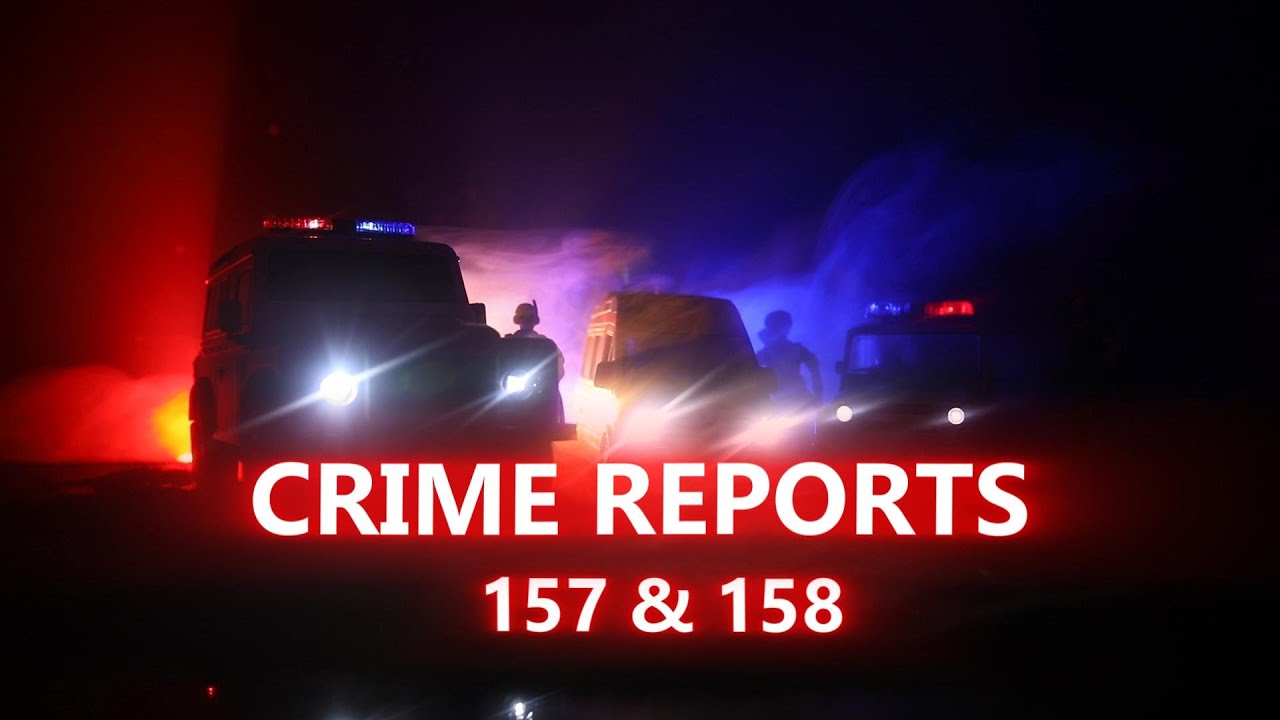CRIME REPORTS - 157 & 158 || 6TH JANUARY 2025 || DIAMOND TV & WAHONG RADIO
