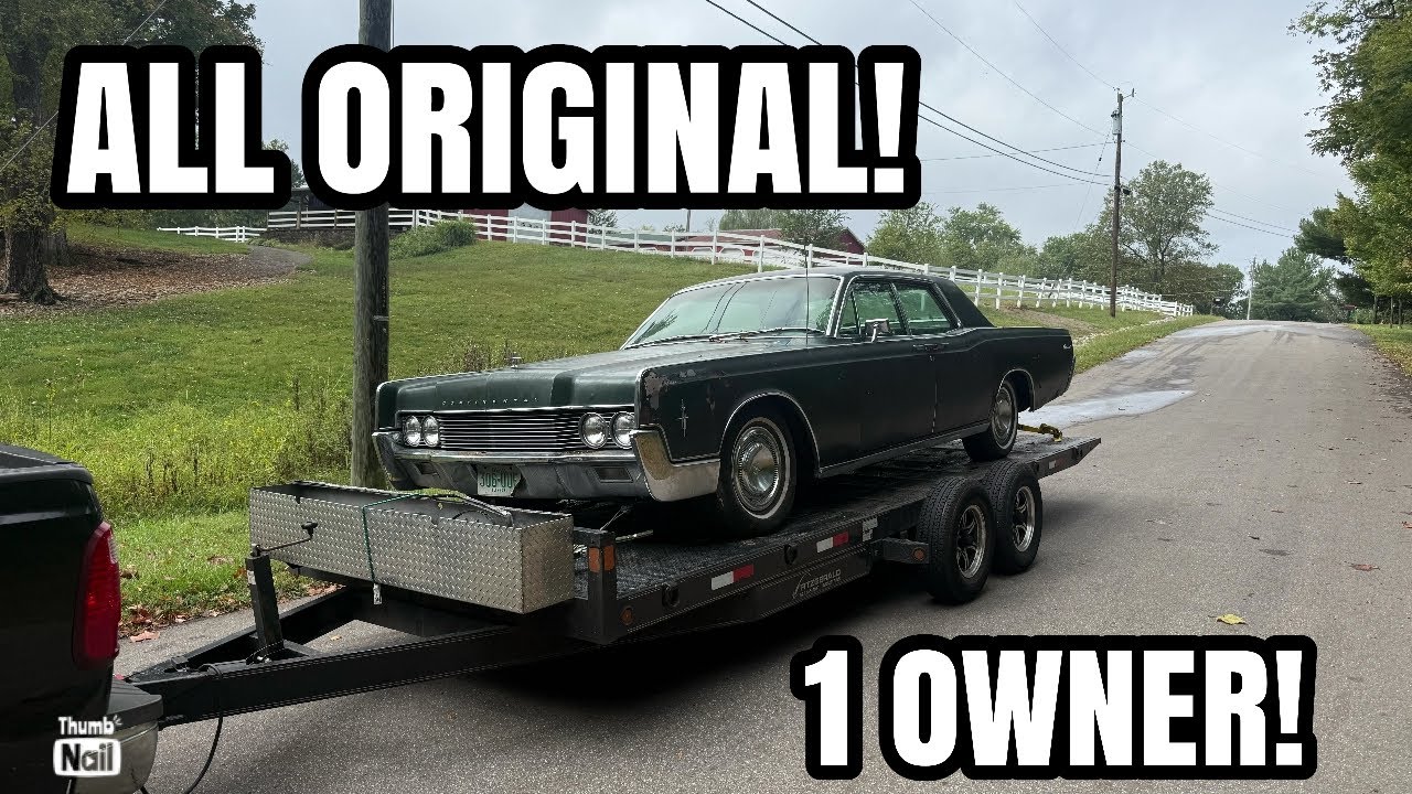 Buying a ALL ORIGINAL 1966 Lincoln from an ESTATE AUCTION!