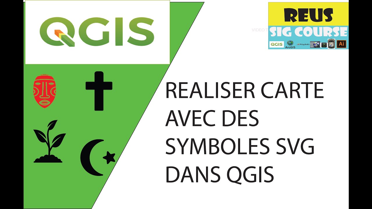 TUTO CARTE AVEC SVG IN QGIS / SVG IN MAP QGIS