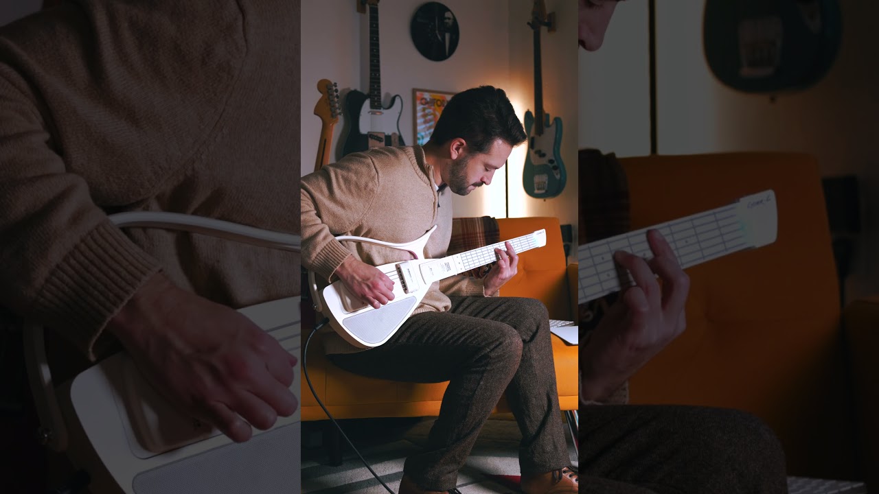 Кибер-гитара (со струнами) VS Les Paul Deluxe