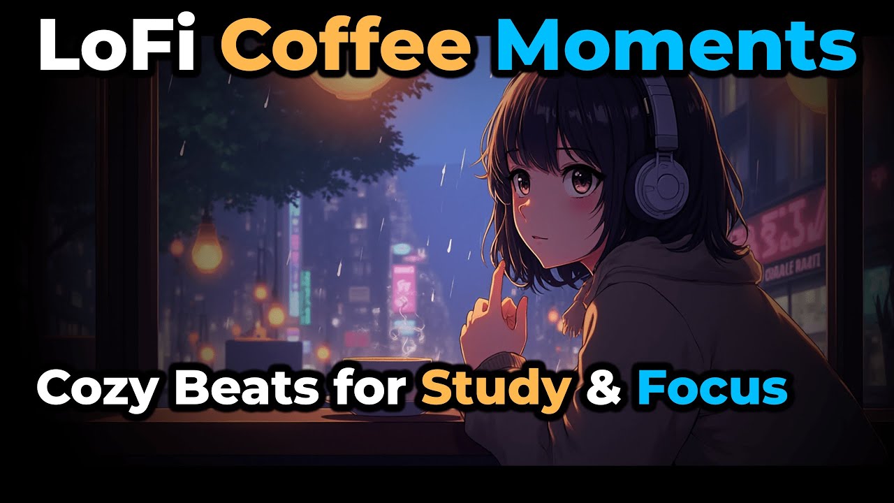 LoFi Rainy Café – Cozy Mix for Study & Focus | Chill Beats & Rain Ambience ☕