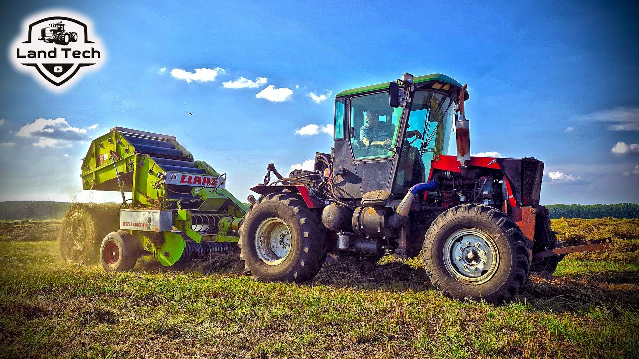 Самодельный трактор из советского ДТ-75! Кабина JOHN DEERE, ГСТ-112! Испытания в работе 2025