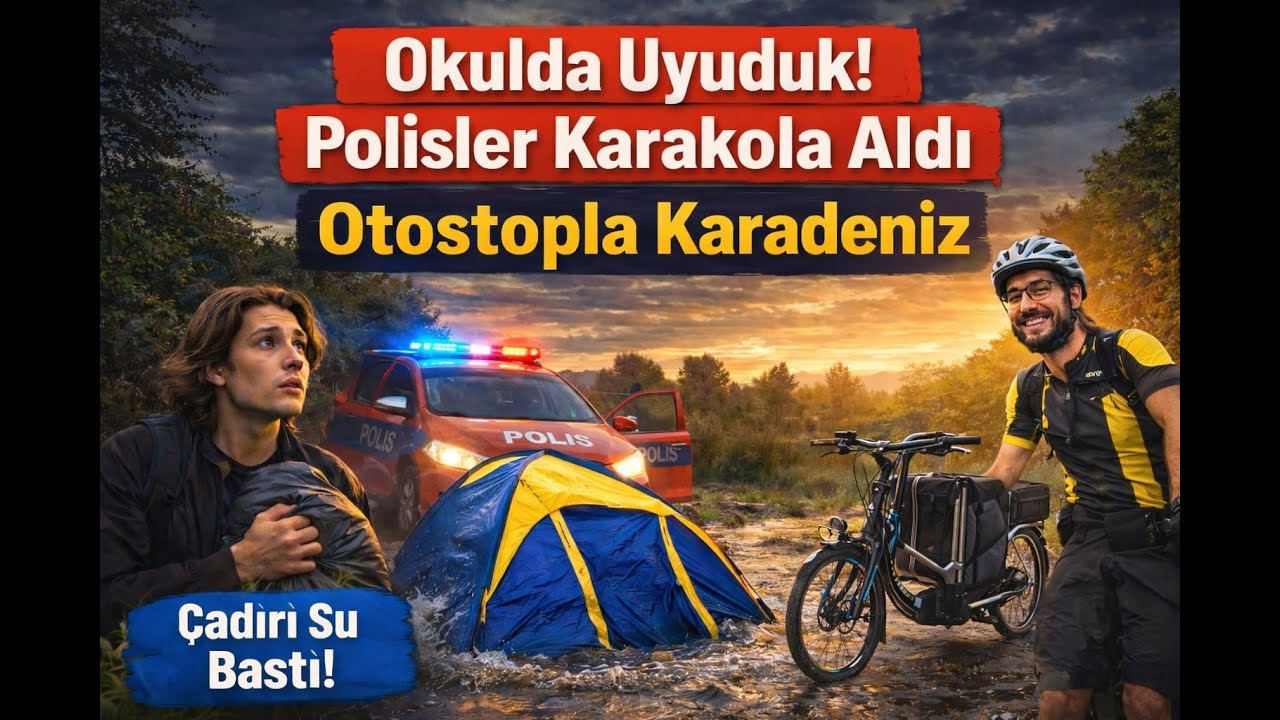 Okulda Uyuduk… Sonu Karakolda Bitti | Otostopla Karadeniz