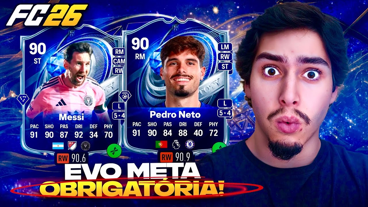 Essa EVO Transforma QUALQUER PONTA em um MONSTRO no FC26! 😱