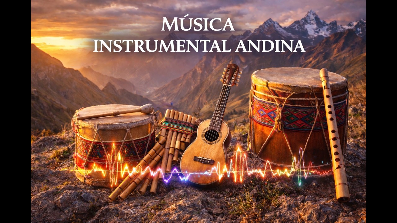 Música Instrumental Andina 🎶 Relajante | Folk Andino, Quena, Charango y Zampoñas
