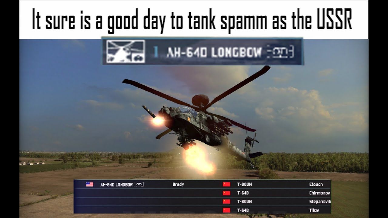 it sure is a good day to tank spamm as the USSR