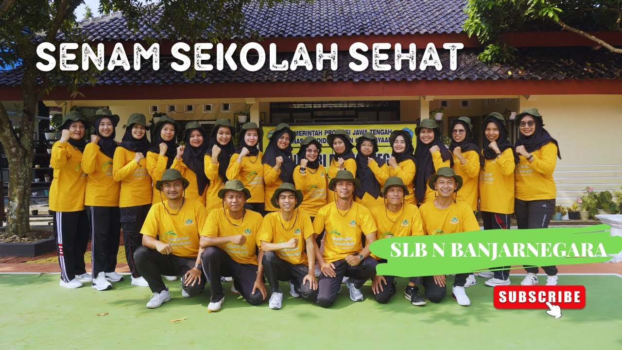 Senam Sekolah Sehat | SLB Negeri Banjarnegara