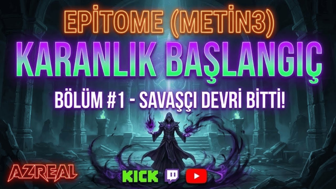 EPITOME (METİN3) | NECROMANCER SERİSİ #1 | Gerçek Oyun Şimdi Başlıyor!