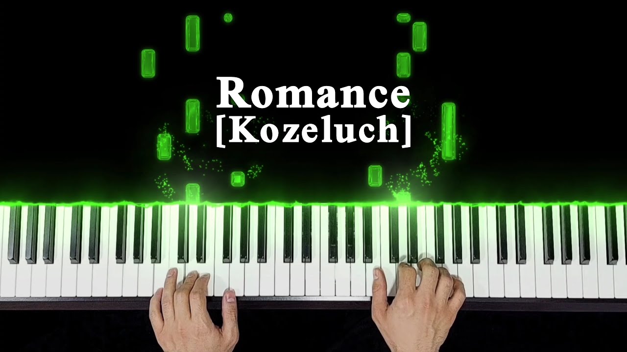 Romance - Kozeluch - Piano Tutorial
