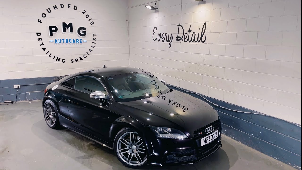 Detailing an Audi TTS, paint correction and ceramic coating install!