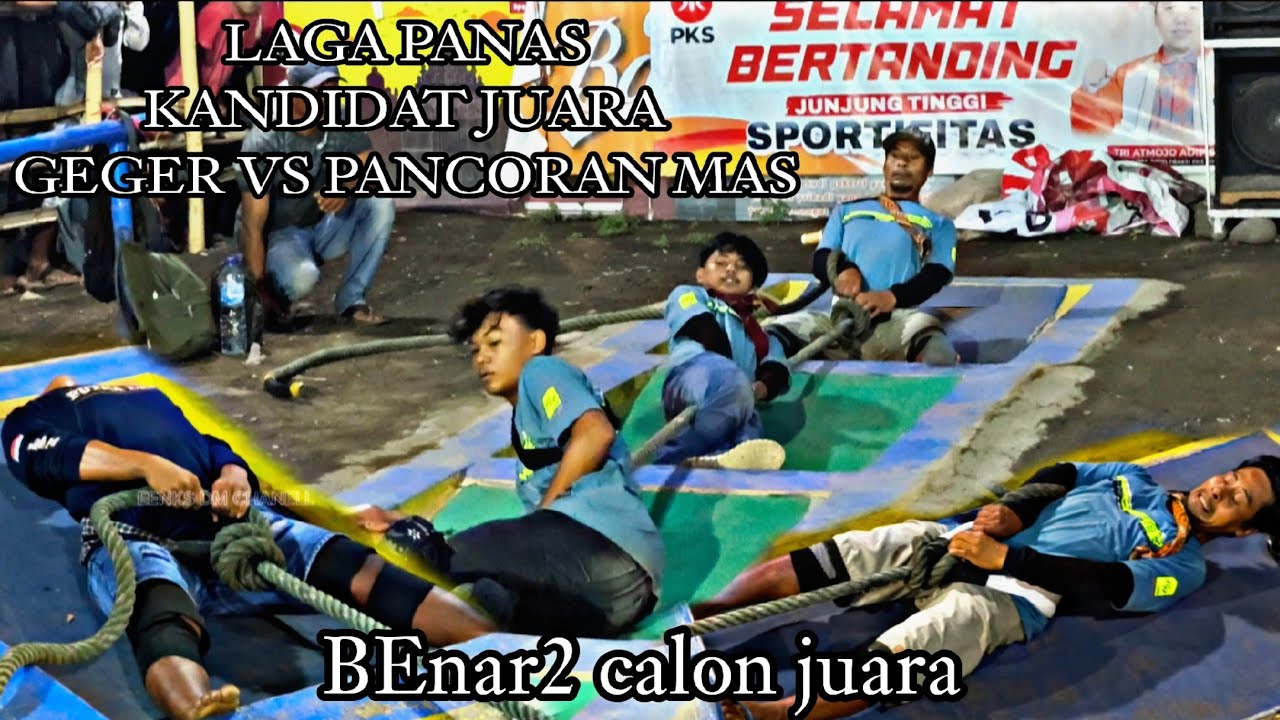 GEGER (sumbertaman) vs PANCORAN MAS (Sepugembol) #tariktambang #joboancup #eenksdmchanell
