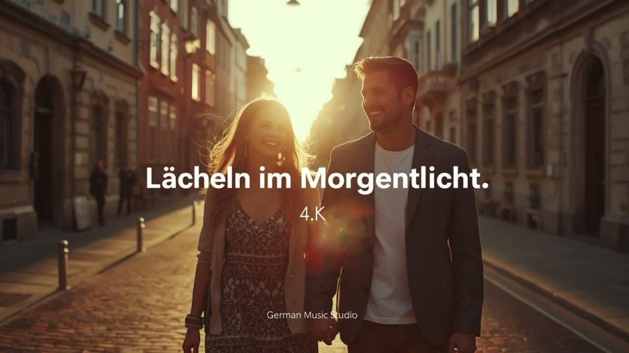 Lächeln im Morgenlicht ❤️ | Fröhlicher Deutscher Liebessong | German Music Studio