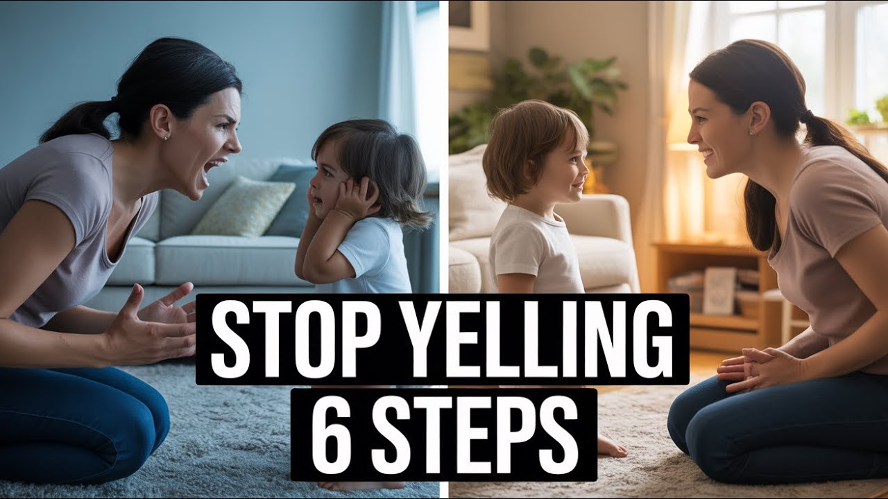 STOP Yelling at Your Kids [6 STEPs to Control Parenting Anger]