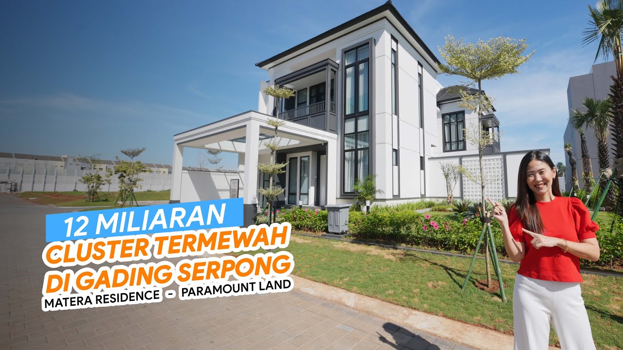 Eps. 344 | Matera 12x25. Rumah 2 lantai tipe paling sultan di Gading Serpong ‼️