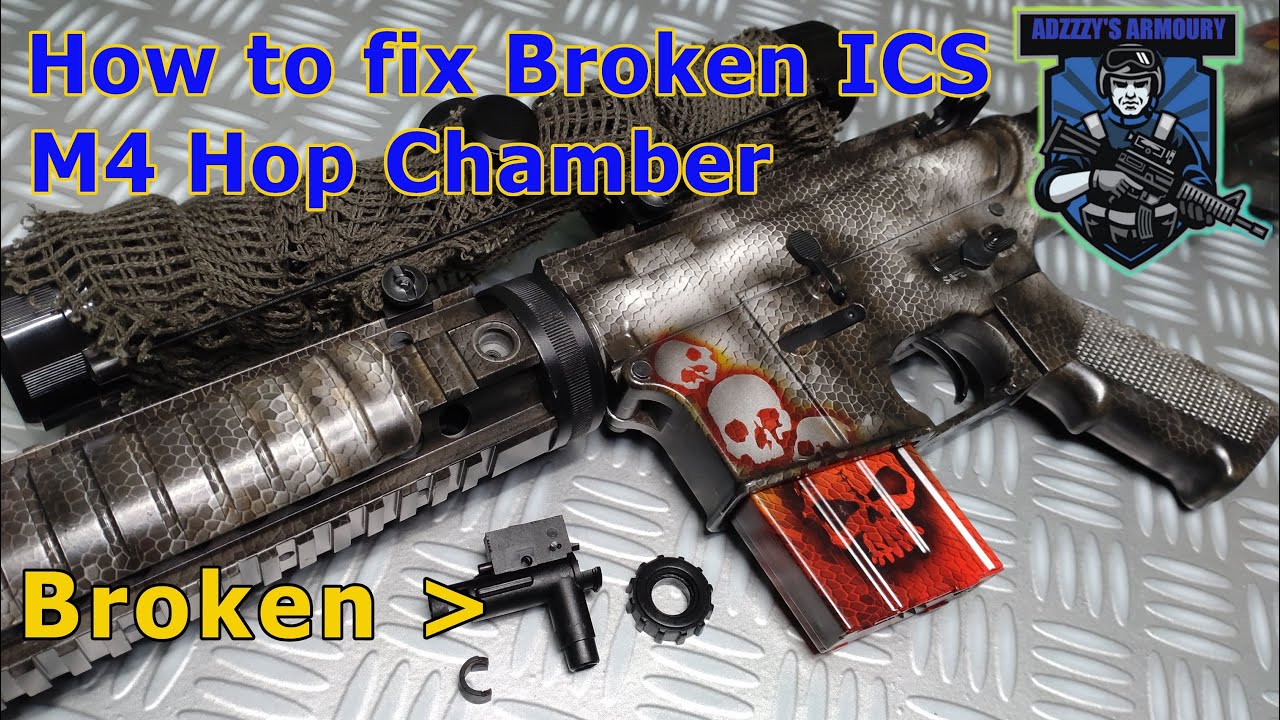 Replacing Broken hop chamber in and ICS M4