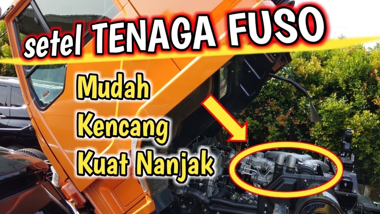 Setel TENAGA FUSO/setel bospom fuso,mudah,kencang dan kuat nanjak