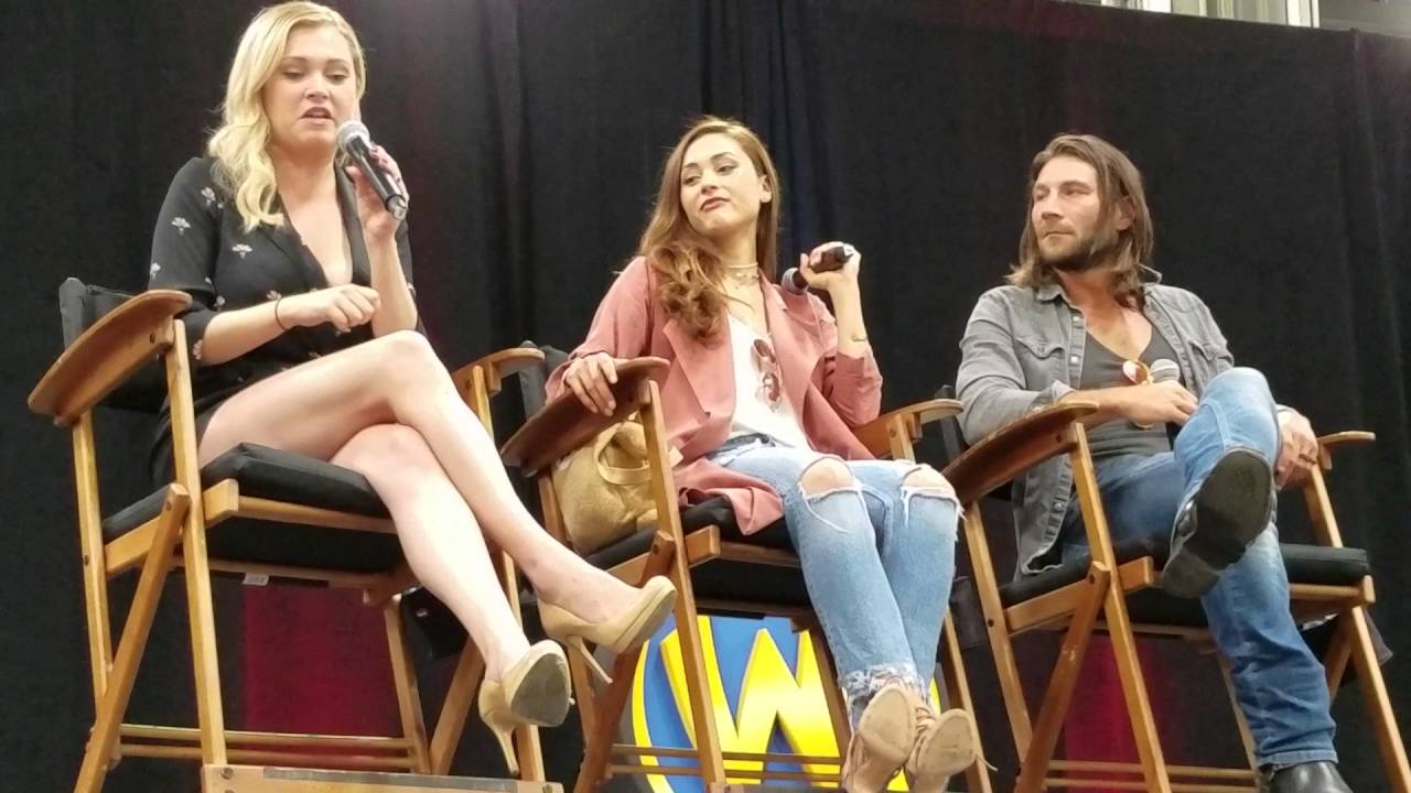 Wizard World Columbus The 100 Panel - Eliza Taylor, Lindsey Morgan, Zach McGowan