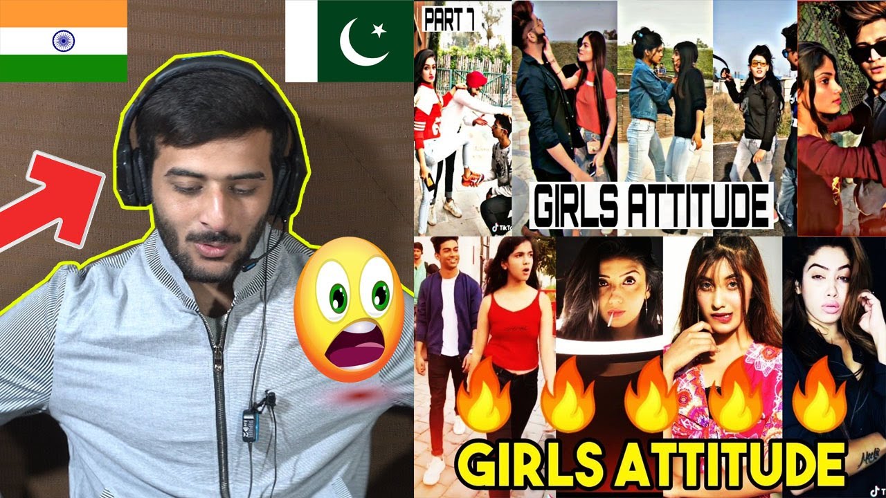 Pakistani Reaction On Indian Girls Attitude Tiktok | Girls Power Videos