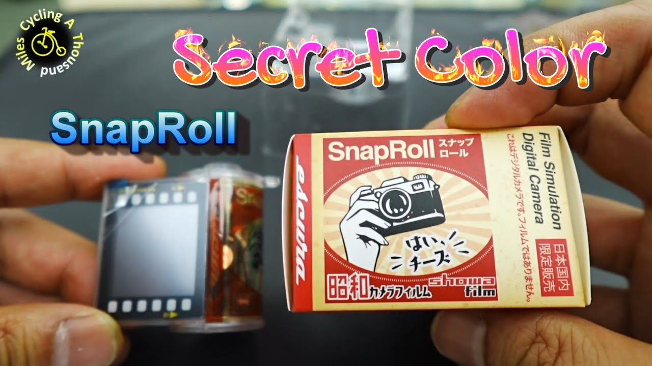 Escura Snaproll Secret Color #charmera #escura #snaproll #Kodak #secret