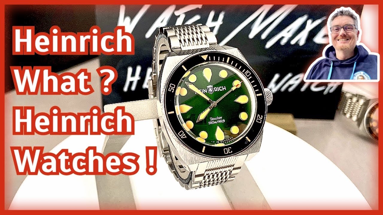 Heinrich What? Heinrich Watches - A New German Watch Brand