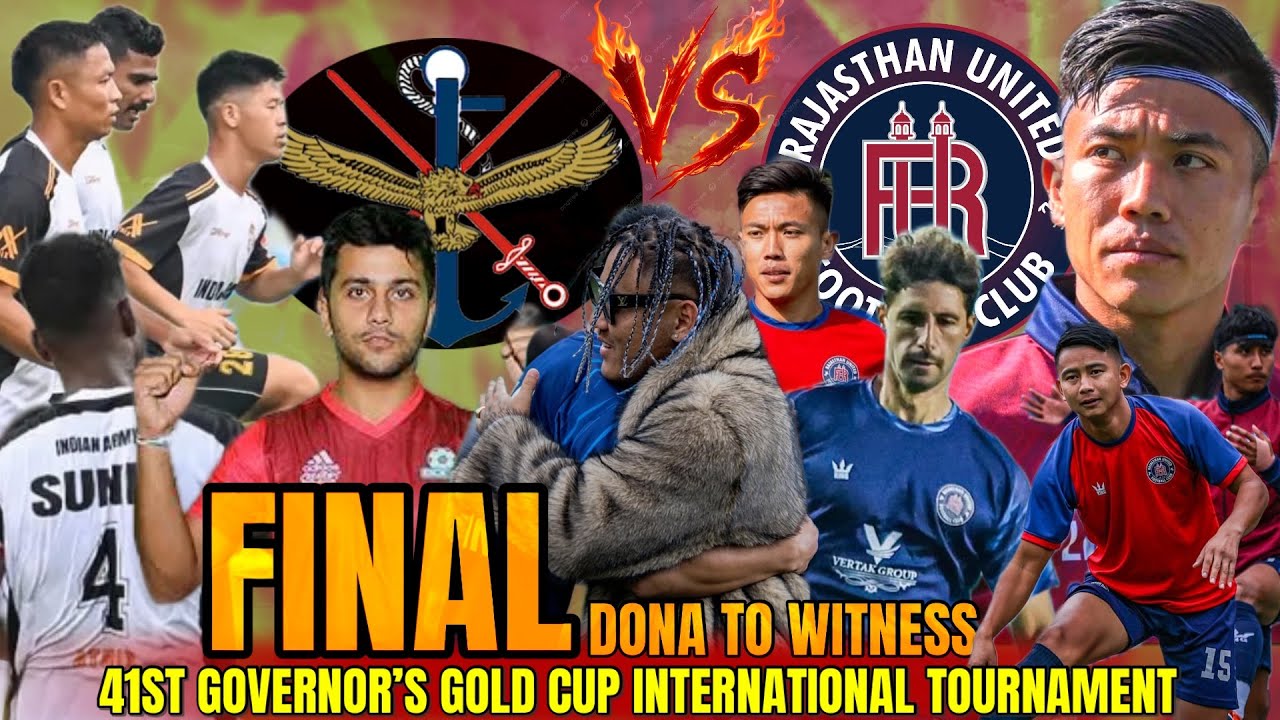 😱🔥 Rajasthan United Vs Services FT | Finals Governors Gold Cup Sikkim | @alanthapa10 played awesome🔥