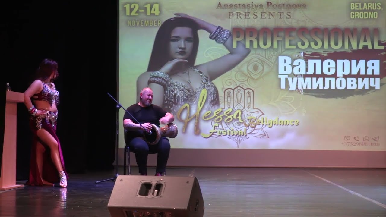 Валерия Тумилович - Live tabla | Кубок Профессионалов Hessa Bellydance Festival 2021