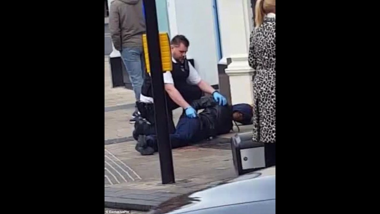 Man is 'knifed in the head' outside of McDonald's takeaway in Bromley