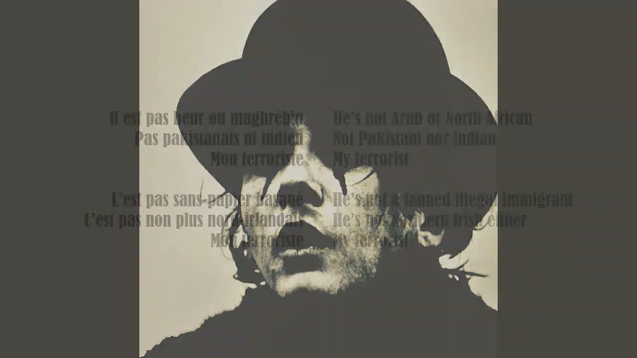 Saez Mon Terroriste English and French Lyrics
