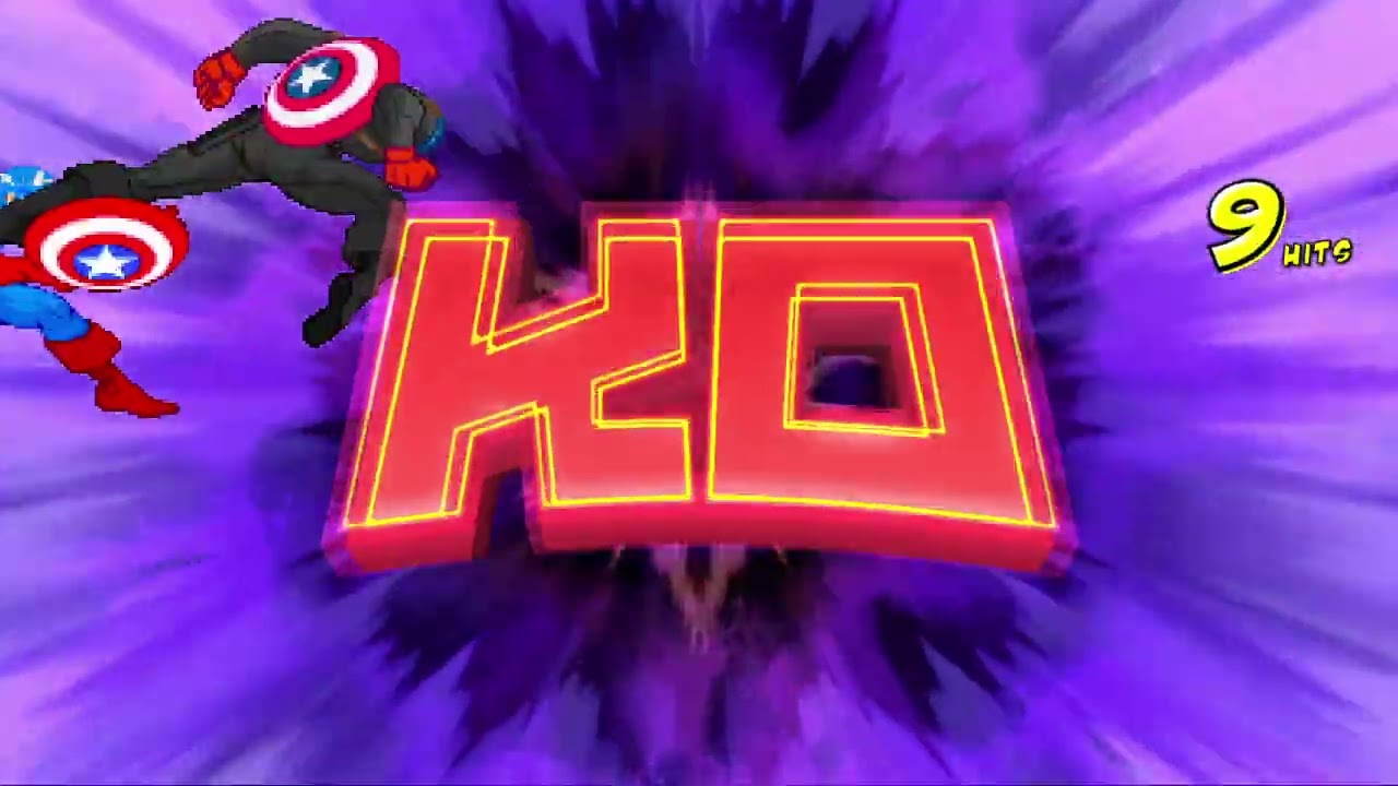 bucky vs captain america mugen