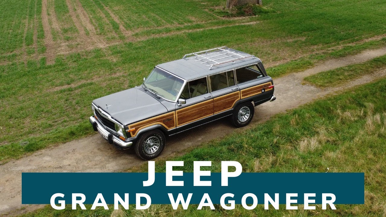 La voiture préférée des chiens - Jeep Grand Wagoneer V8