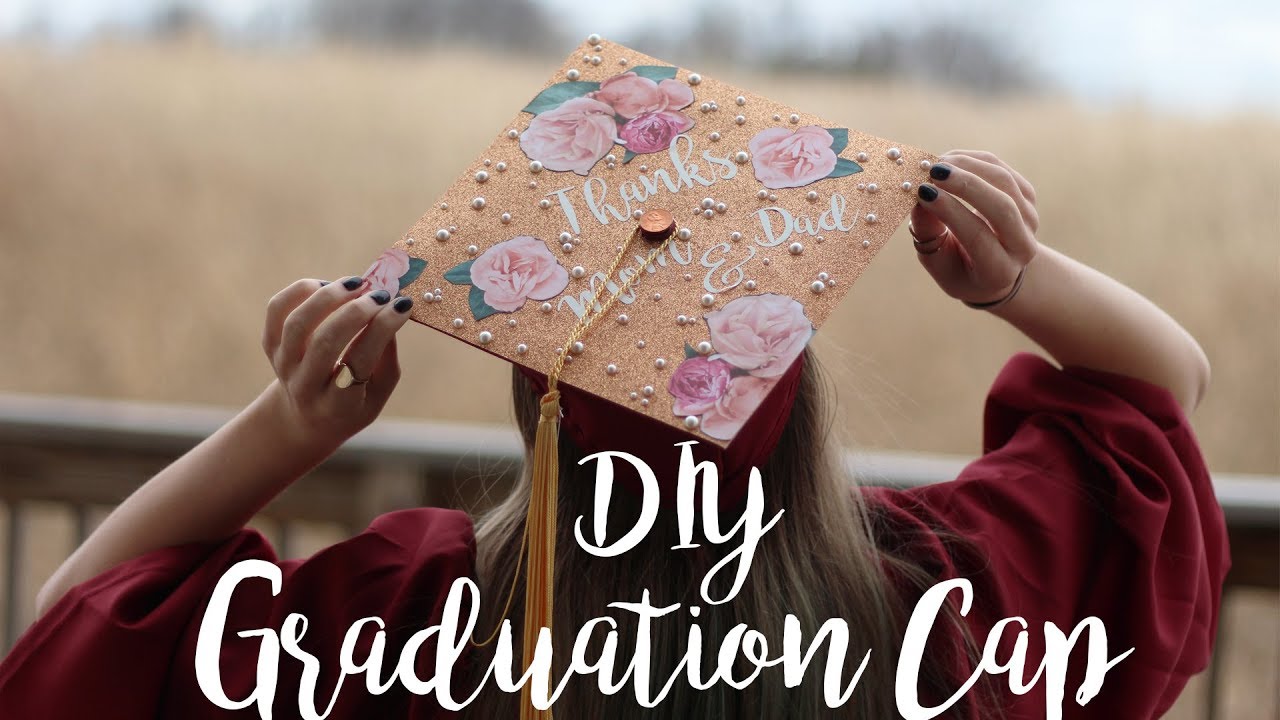 DIY Graduation Cap I FriDIY I Graduation Crafts I College Hack