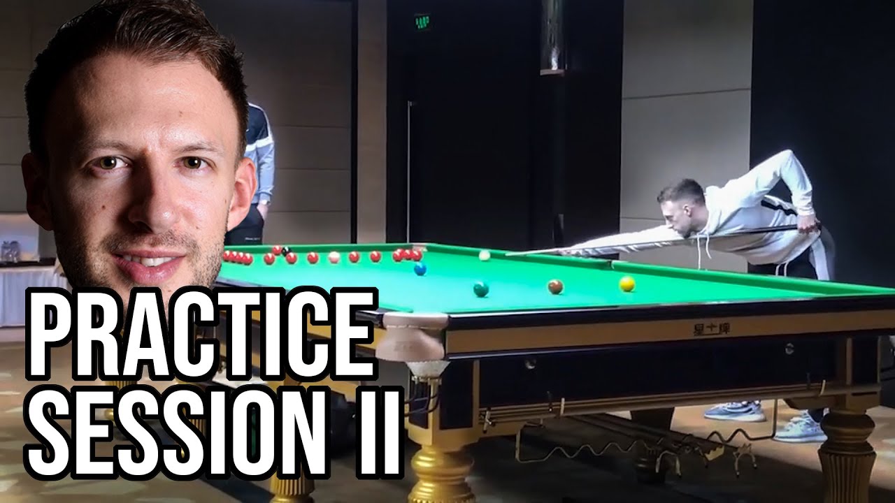 Judd Trump practicing (part 2)