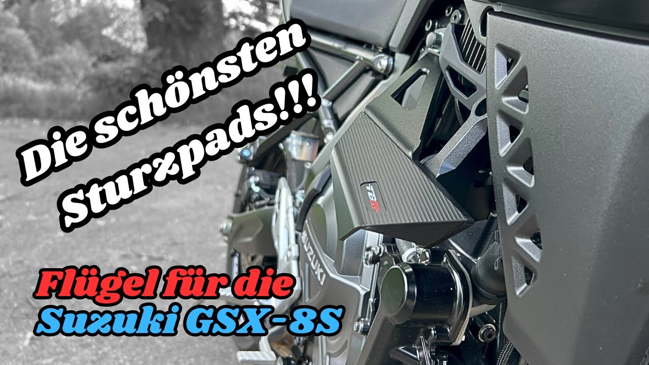 Die schönsten Sturzpads | Suzuki GSX-8S | Montage und Vorstellung