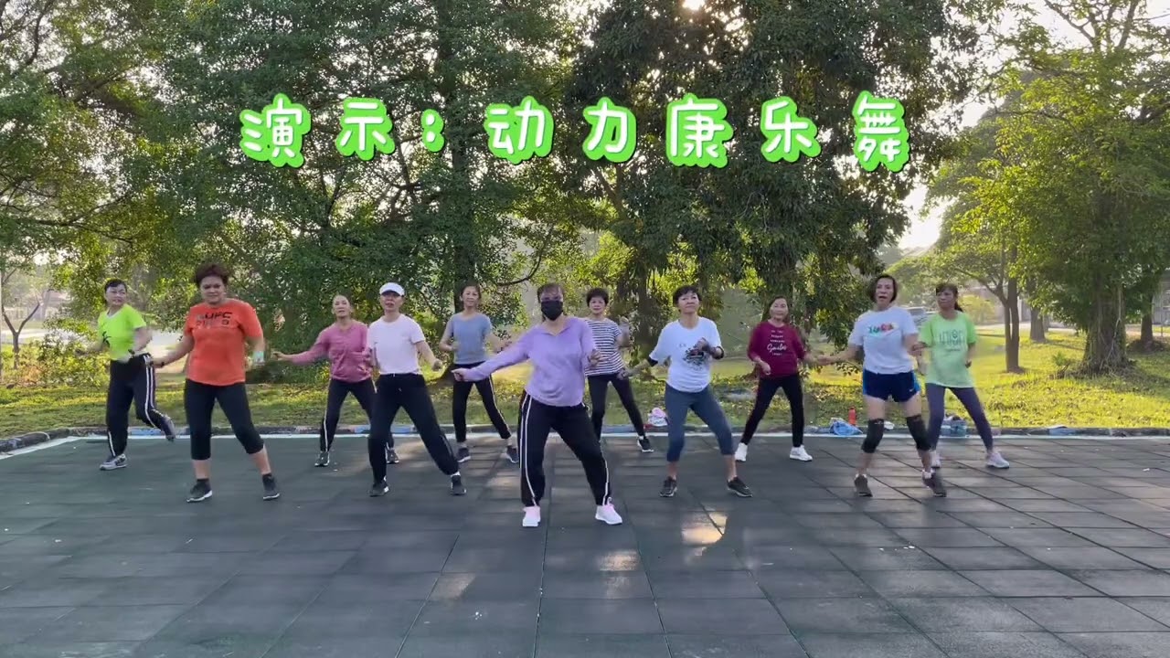 393 動力康樂舞～自编舞蹈【我一见你就笑】