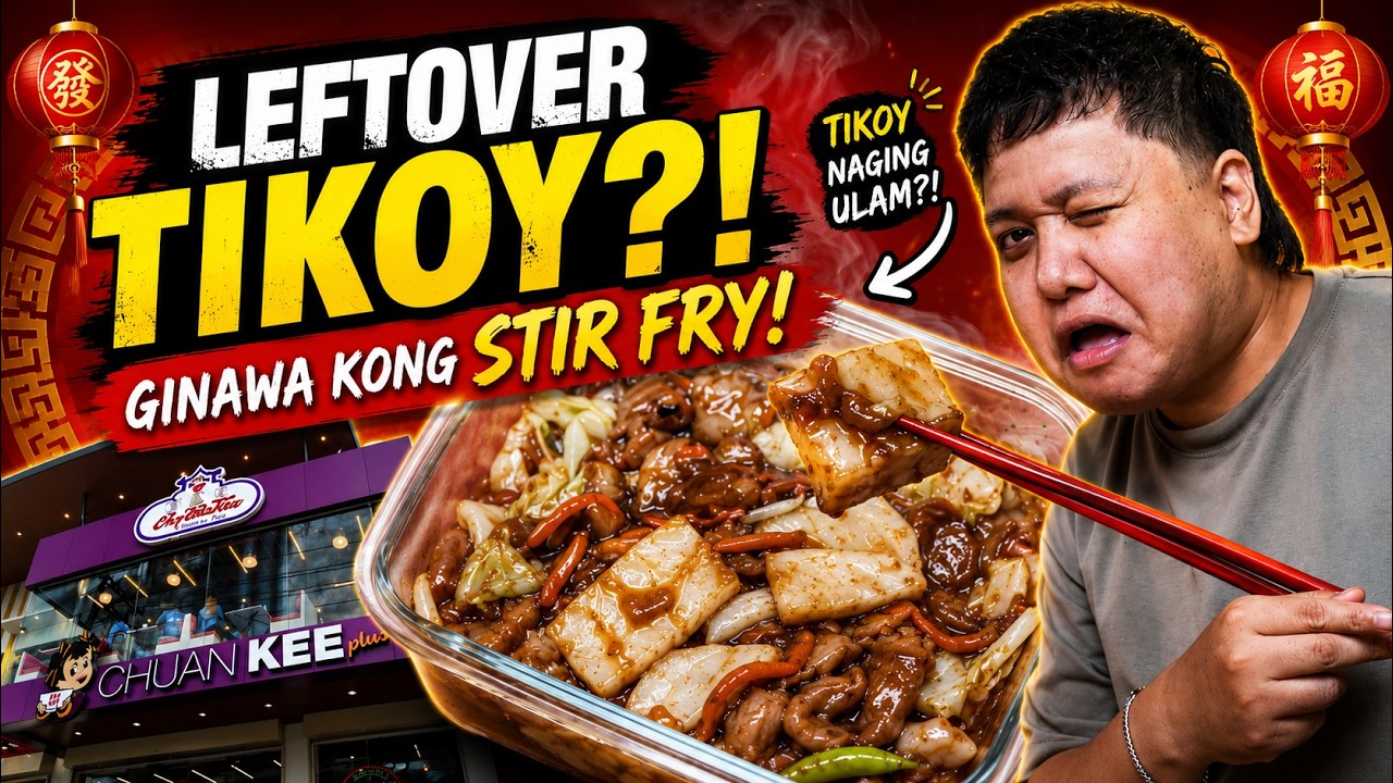 Leftover Tikoy? Ginawa Kong Stir Fry!