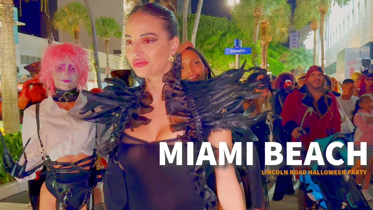 MIAMI'S BEST Halloween Party on Lincoln Road Miami Beach!