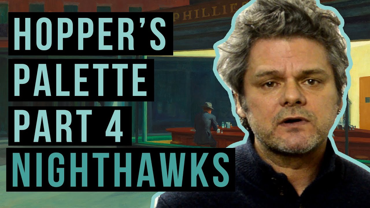 Revisiting Edward Hopper's 'Nighthawks': Palette and Color Study