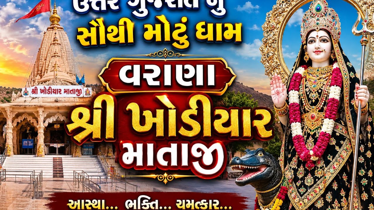 ઉત્તર ગુજરાતનું સૌથી મોટું ખોડીયાર ધામ | વરાણા ખોડીયાર માતાજી મંદિરનો ઇતિહાસ