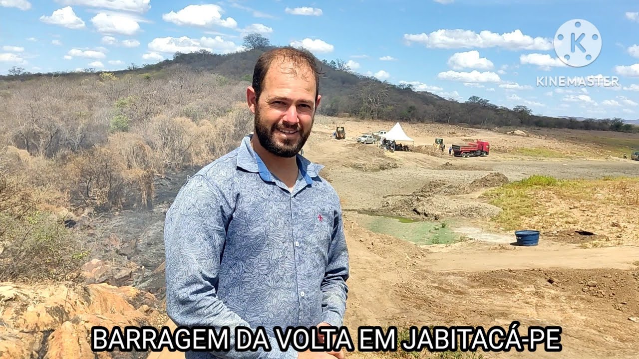 Como está ficando a obra da Barragem da Volta em Jabitacá-PE 