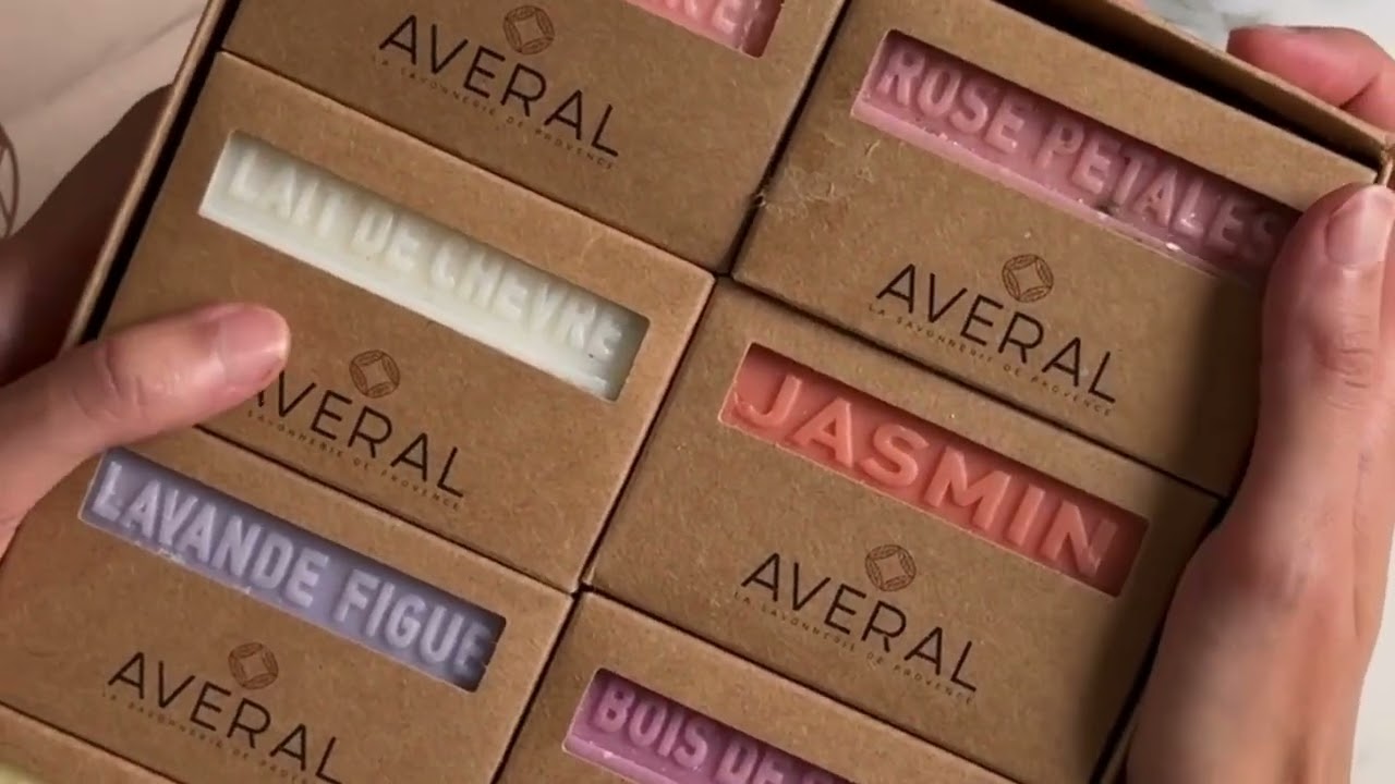 Lux Personalized Gift Box &ndash; Handcrafted French Bar Soaps from Provence