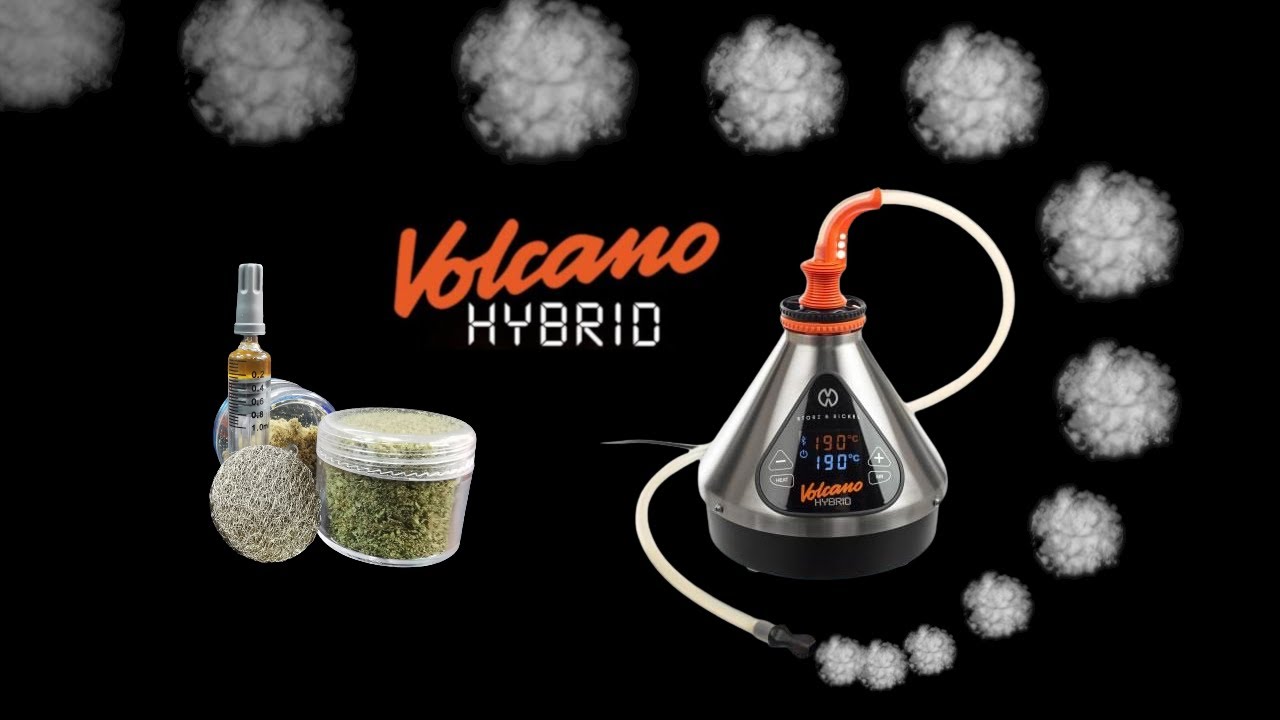 Storz&Bickel - Volcano Hybrid - Session de vaporisation (LiquidPad, capsules, r&eacute;sine, herbe s&egrave;che)