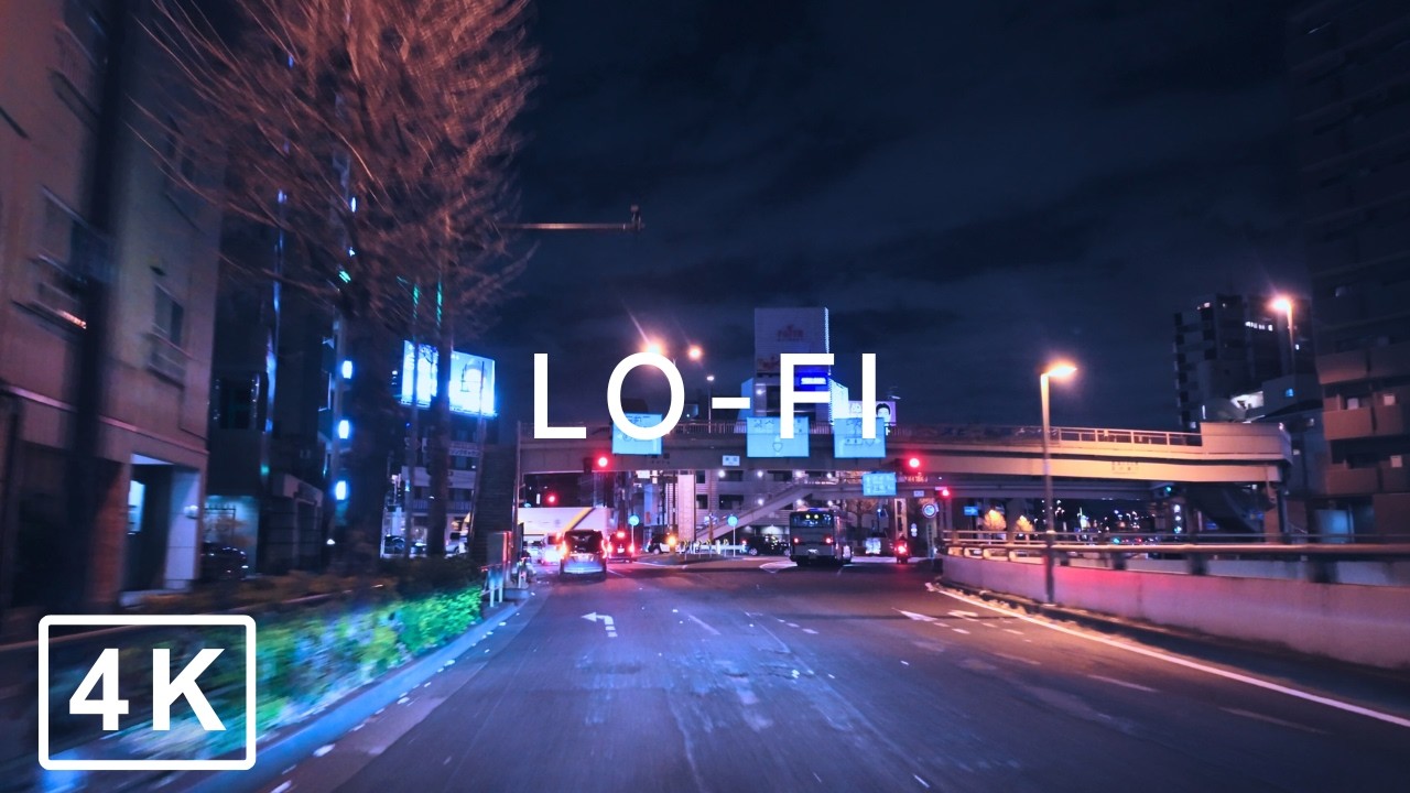 Shizuoka to Tokyo Drive Lo-fi  | Calm Beats for Focus & Relaxation (3H)